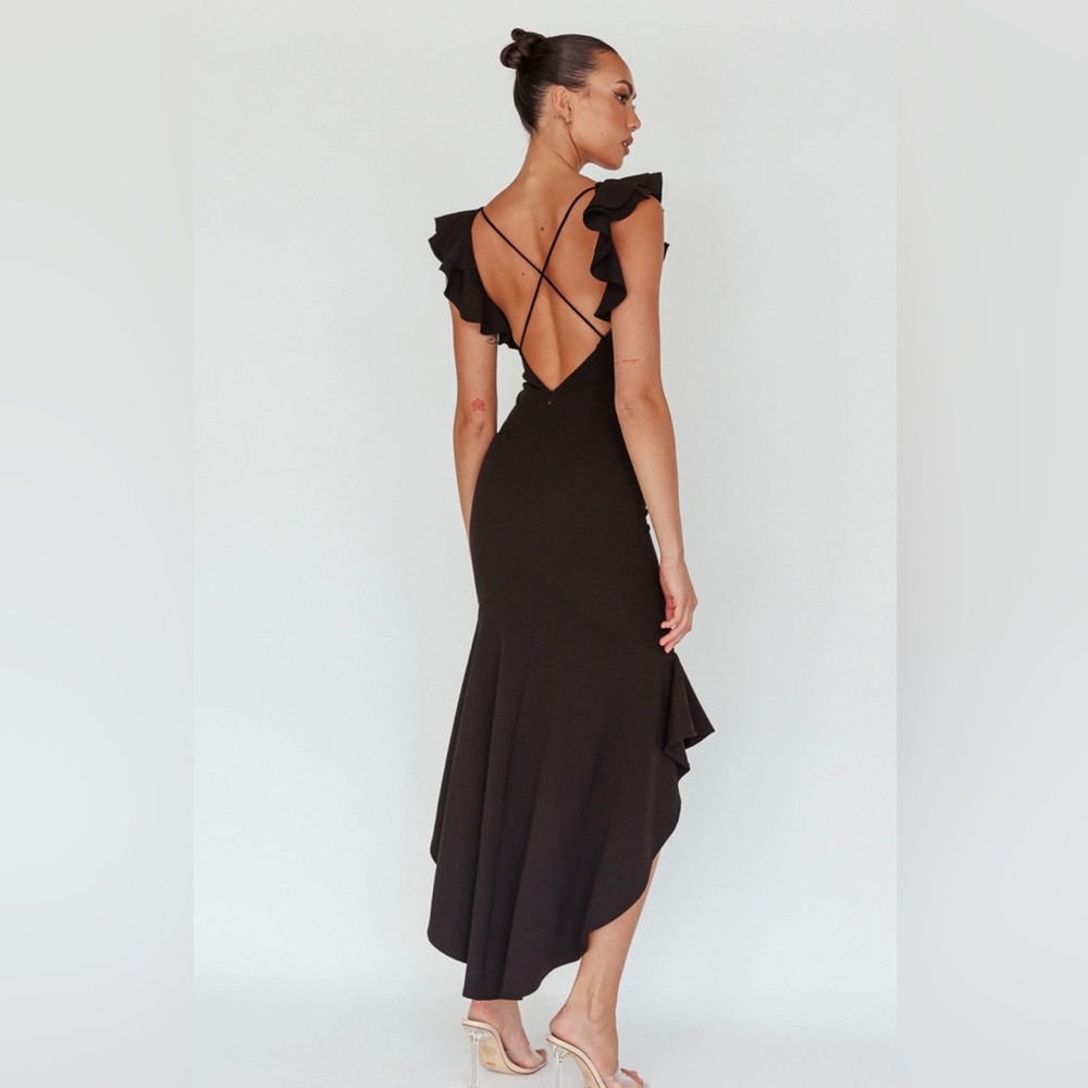 Hello Molly Black High Low Dress